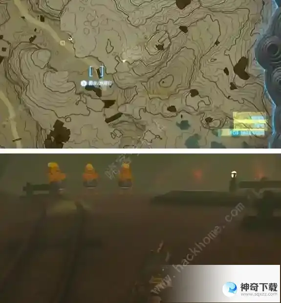 王国之泪矿车乐园迷你挑战怎么过