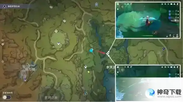 原神劫波莲快速采集路线推荐