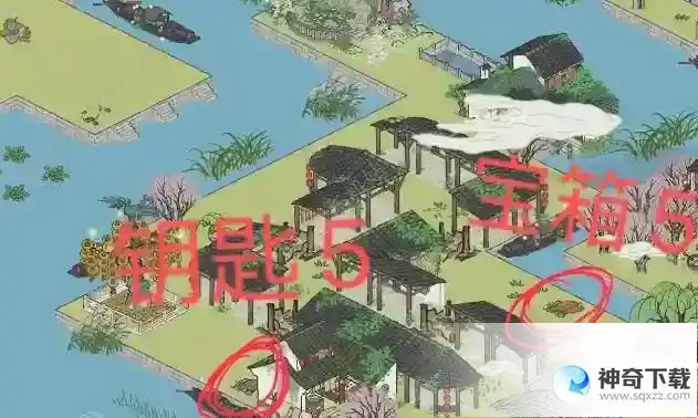 江南百景图诸暨探索宝箱钥匙收集