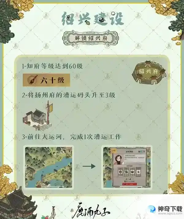 江南百景图绍兴府激活条件是什么