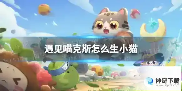 遇见喵克斯怎么生小猫 生小猫方法