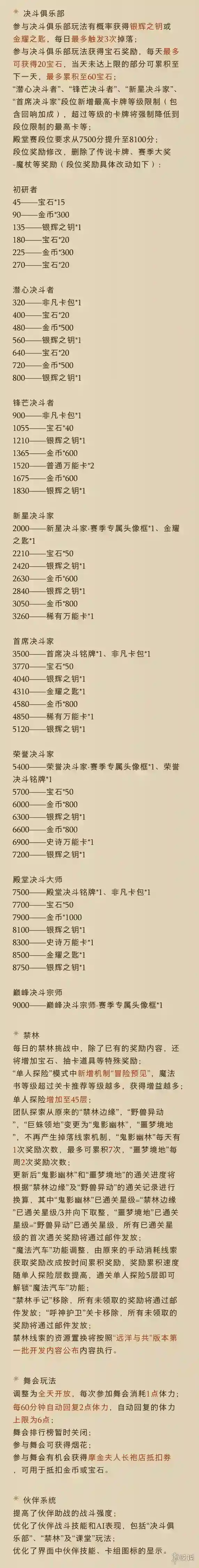 哈利波特魔法觉醒6月1日更新公告 远洋与共版本第二批开发内容公布