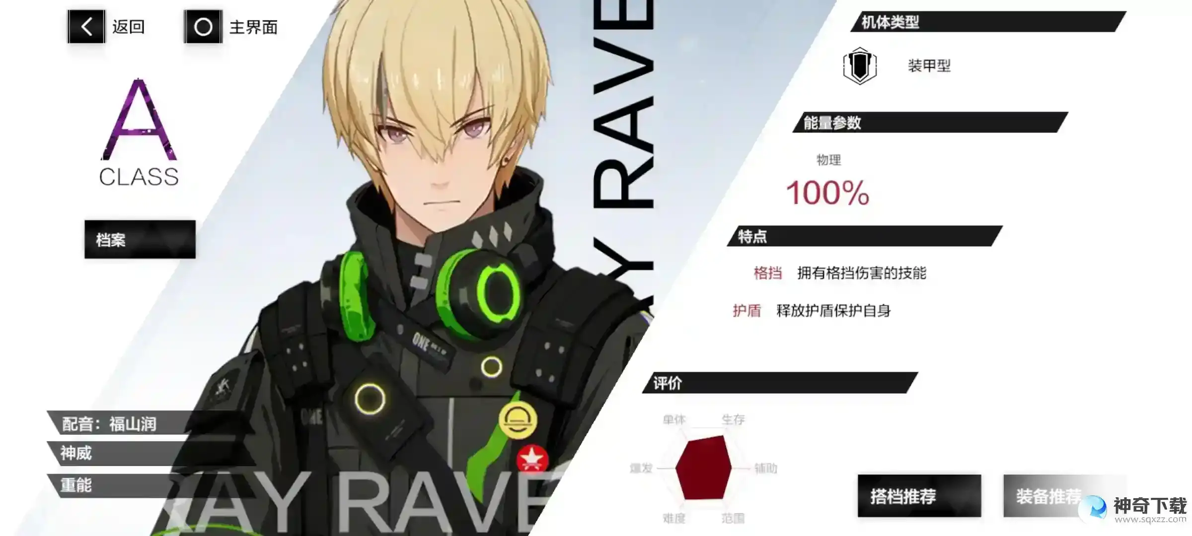 战双帕弥什不同队伍队伍内角色评级