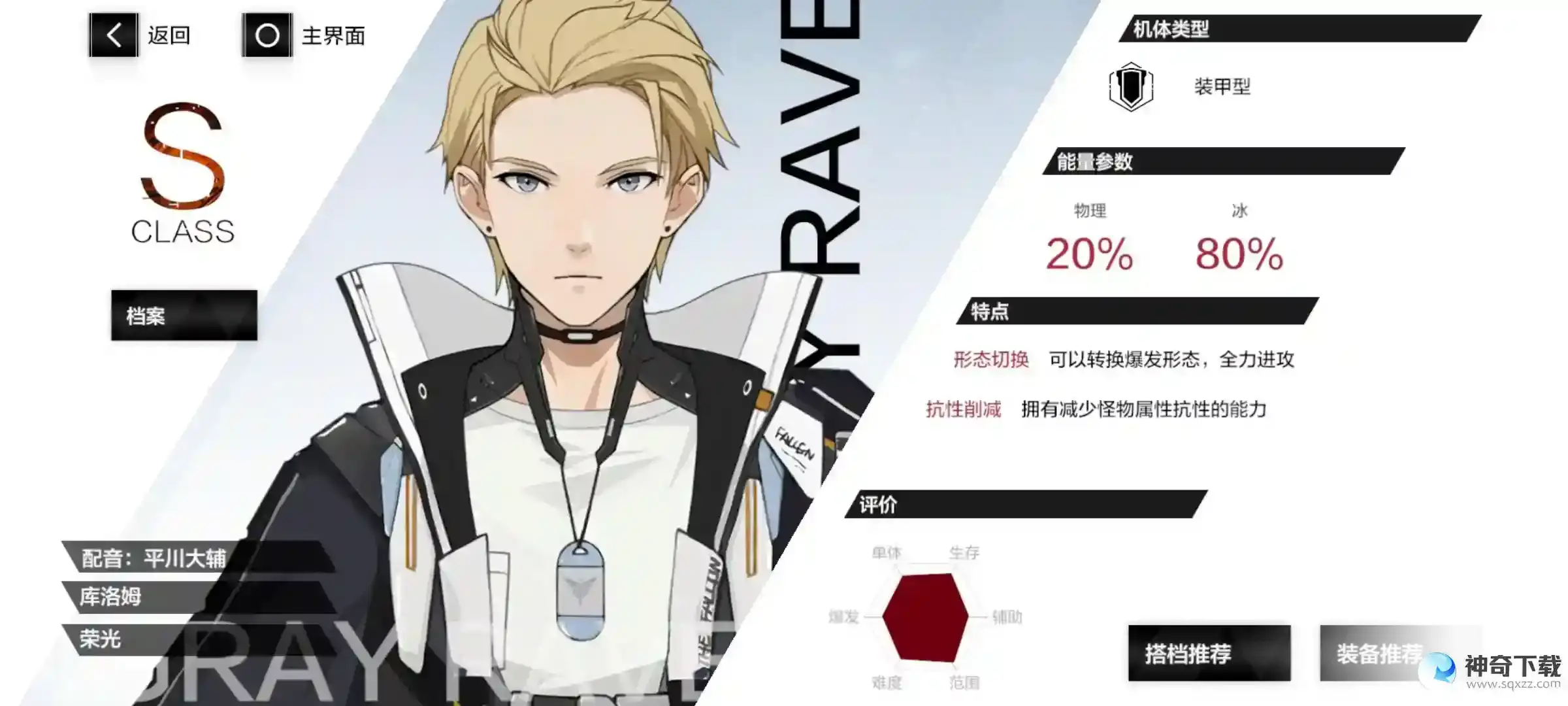 战双帕弥什不同队伍队伍内角色评级
