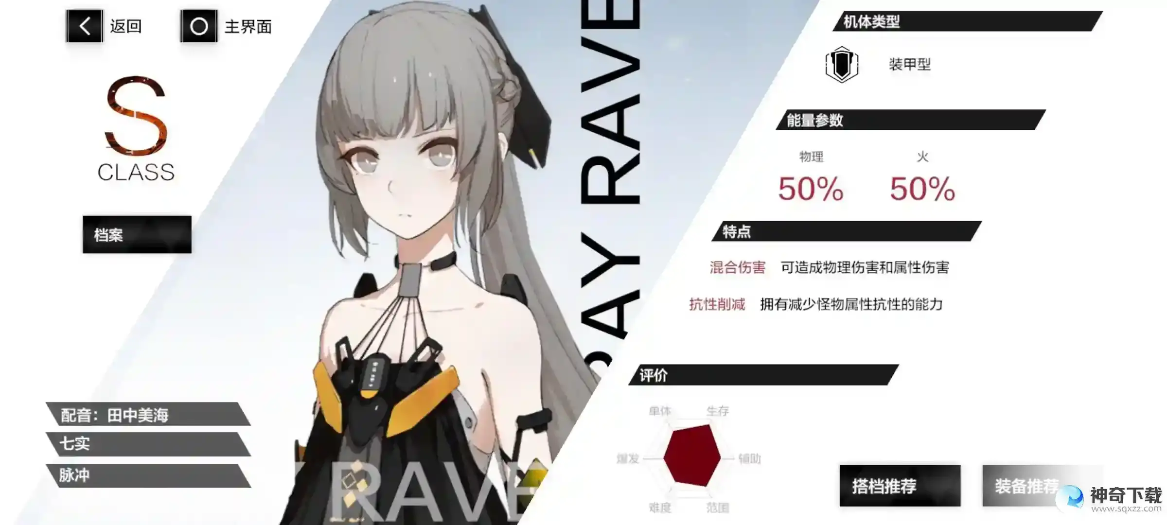 战双帕弥什不同队伍队伍内角色评级