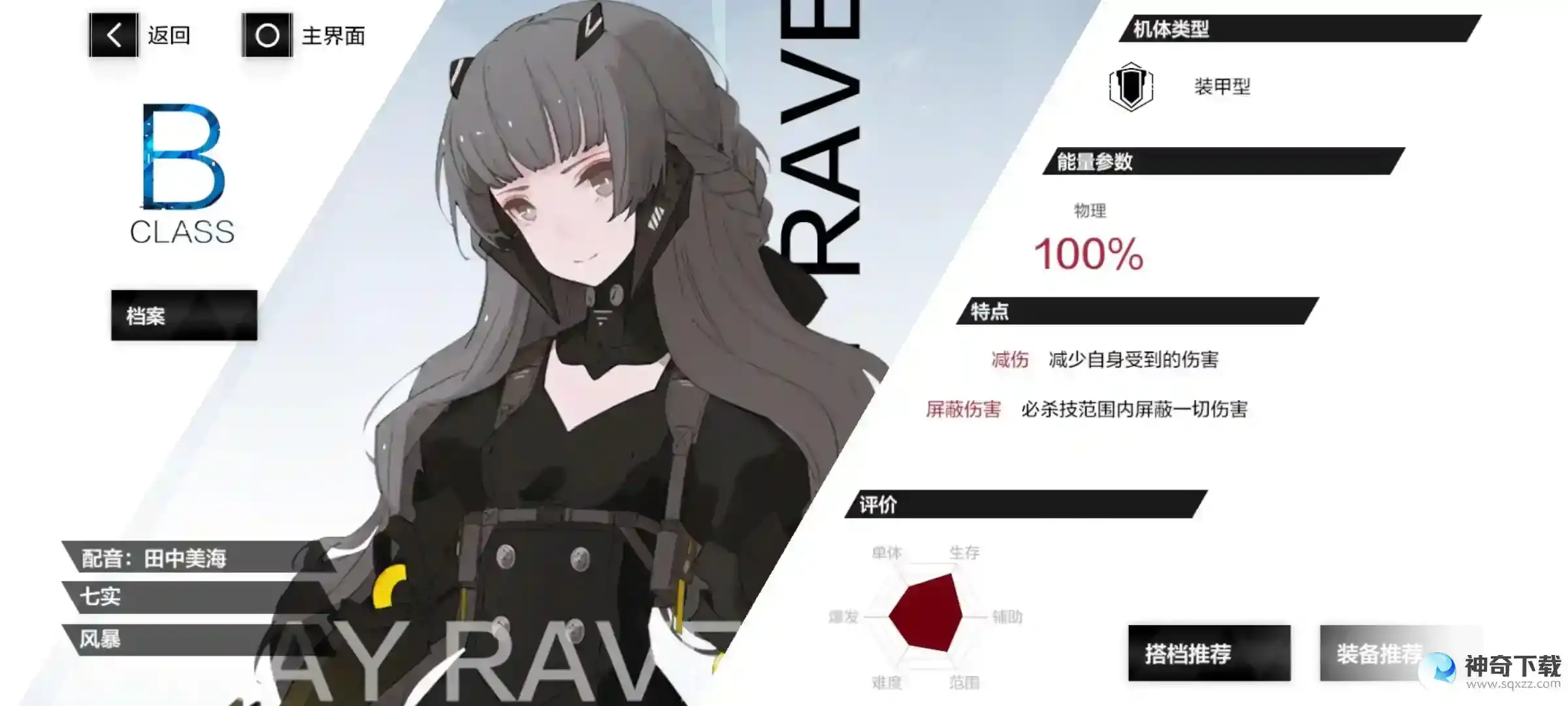 战双帕弥什不同队伍队伍内角色评级