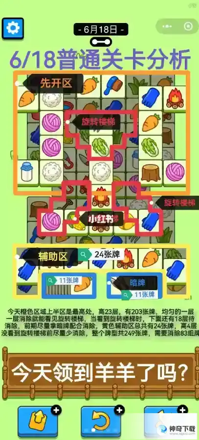 6月18日羊羊大世界和第二关怎么过