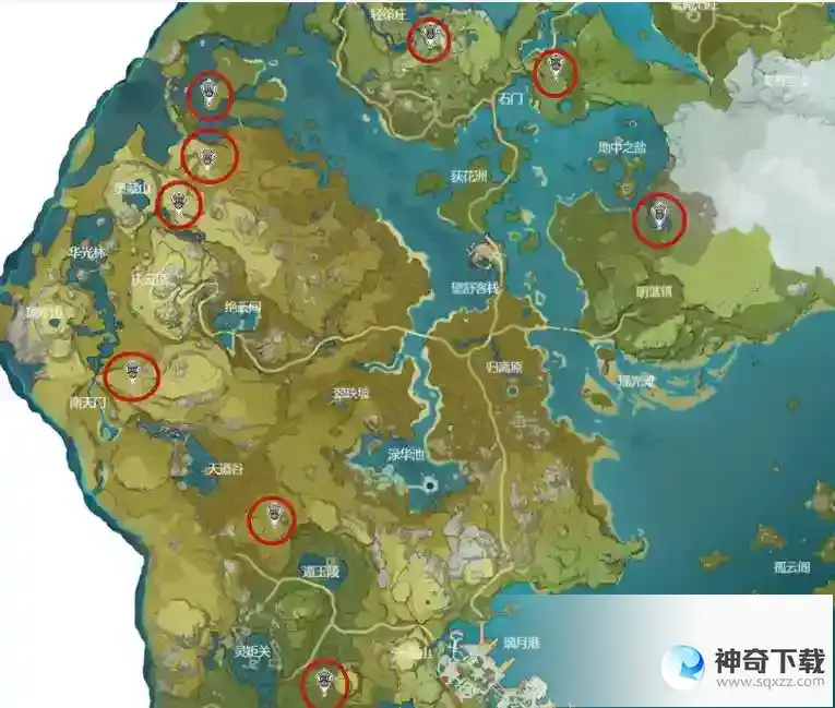 原神如何解锁璃月地灵龛