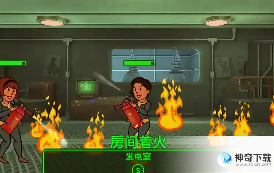 辐射避难所灾害怎么办