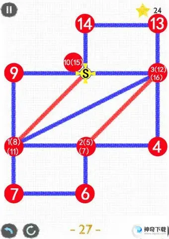 一笔画完攻略(一笔画完攻略137关怎么过)
