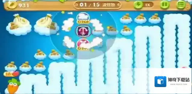 保卫萝卜258关怎么过
