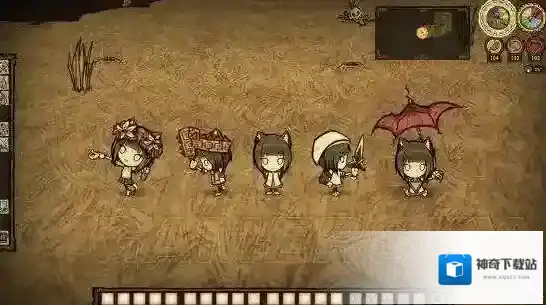 饥荒原版生存中的角色选择