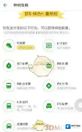 支付宝蚂蚁森林