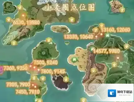 创造与魔法春日海岸小麦圈在哪里