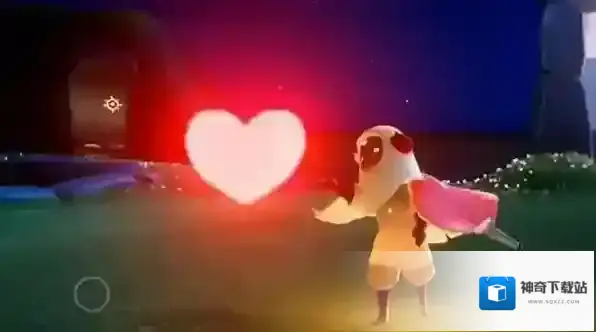 光遇手花爱心怎么画