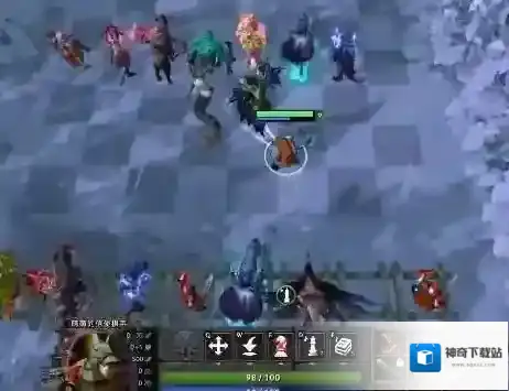 刀塔自走棋人口