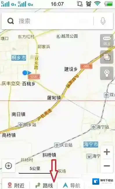手机《百度地图》如何查看公交路线的方法介绍