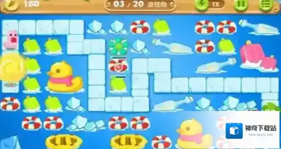 保卫萝卜2第43关攻略