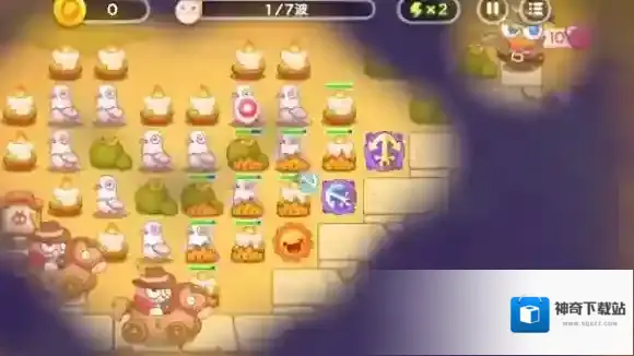 保卫萝卜4波仔很忙第42关通关攻略