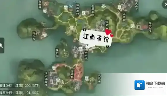 一梦江湖地点