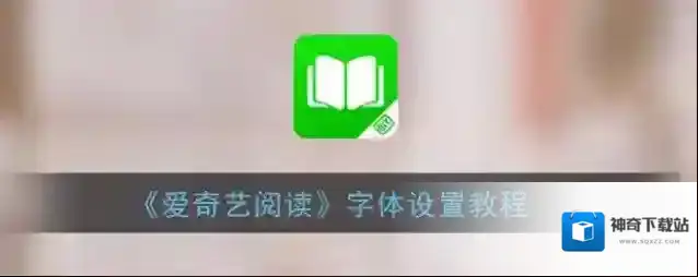 《爱奇艺阅读》字体设置教程