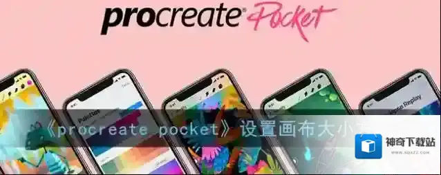 《procreate pocket》设置画布大小方法