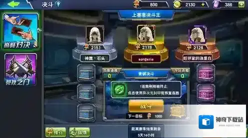 决斗之城选手