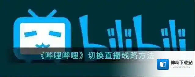 《哔哩哔哩》切换直播线路方法