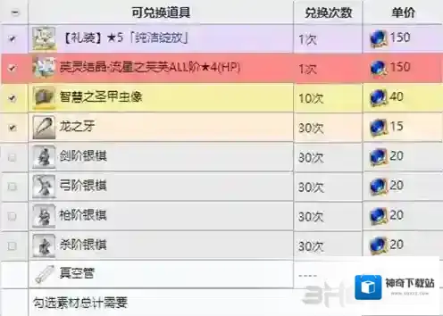 FGO掉落