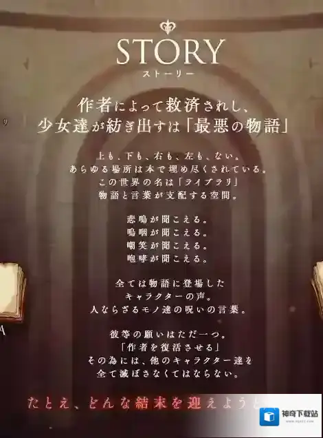 死亡爱丽丝故事背景介绍 游戏世界观设定翻译