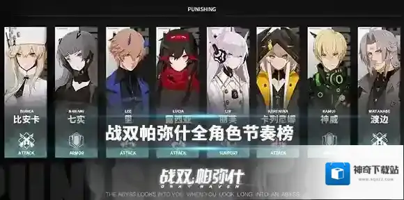战双帕弥什角色排行 人物排行推荐