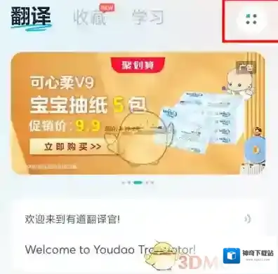 有道翻译官翻译页面