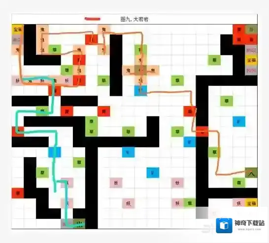 想不想修真图9路线攻略 地图九大若岩最优刷图路线攻略