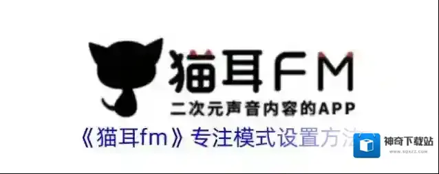 《猫耳fm》专注模式设置方法