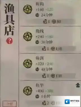 江南百景图渔具店怎么样 钱受益效果一览