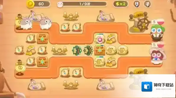 保卫萝卜4阿波尼克号第2关满星通关攻略