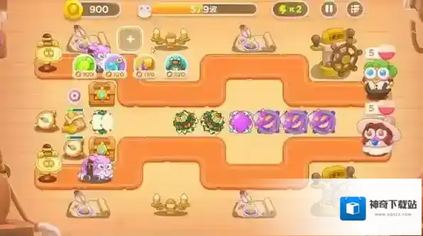 保卫萝卜4关满